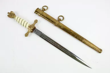 SOLD - Etched Kriegsmarine Dagger - Eickhorn