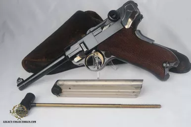 SOLD - Excellent 1900 DWM Commercial Luger Rig