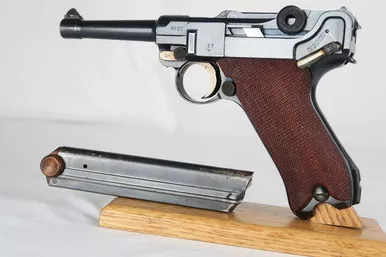 SOLD - Excellent 1917 DWM Luger - Matching Magazine