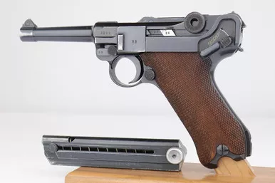 SOLD - Excellent 1937 Mauser Luger (8269a - 09508)