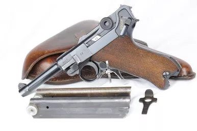 SOLD - Excellent 1940 Mauser Luger rig