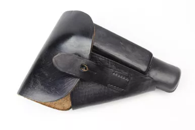 SOLD - Excellent Black AKAH Holster