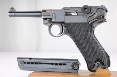 SOLD - Excellent Black Widow Mauser Luger - 1941 (2681t - 10914)