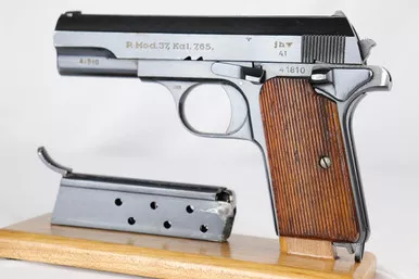 SOLD - Excellent Nazi Femaru M37 - Matching Magazine (41810 - 07400)
