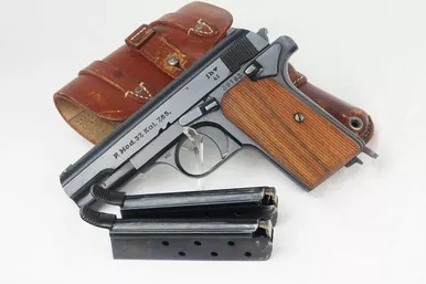 SOLD - Excellent Nazi Femaru m37 Rig - Two Matching Magazines (39163 - 06655)