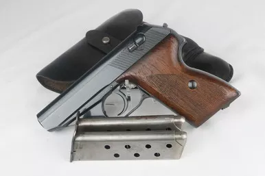 SOLD - Excellent Nazi Mauser HSc rig - Early High-Polish