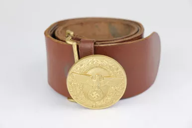 SOLD - Excellent Nazi Party Leader Belt and Buckle