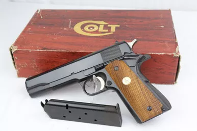 SOLD - Factory Colt Blem Series 70 - Robert E. Petersen Collection