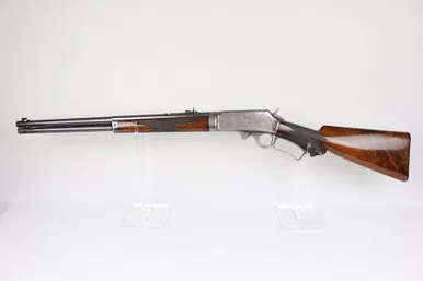 SOLD - FANTASTIC Marlin 1893 -Short Rifle, DLX, TKDN, Antique in 38-55 w/letter