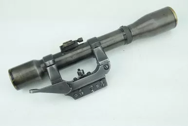SOLD - German Oigee Luxor 4x Scope with mount