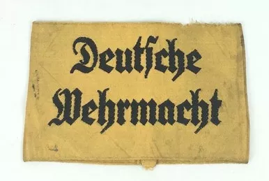SOLD - German WWII Deutsche Wehrmacht Armband