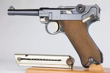 SOLD - Gorgeous 1916 DWM Luger - Rare Unit Marking