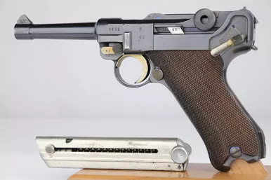 SOLD - Gorgeous 1936 Mauser Luger - Matching Magazine