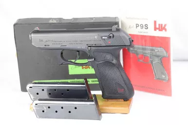 SOLD - H&K P9S .45 Cal w/ Box & Extras