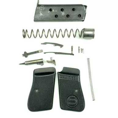 SOLD - JP Sauer & Sohn Behorden Grips, Magazine & Parts