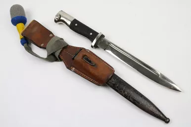SOLD - K98 Bayonet with Portepee - Christianswerke