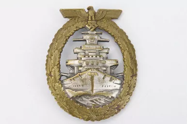 SOLD - Kriegsmarine Badge - High Seas Fleet