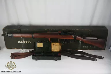 SOLD - Lee-Enfield No.4 Mk1 (T) Sniper Rifle - 1944