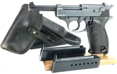 SOLD - Matching 1944 Walther P.38 Rig - AC 44