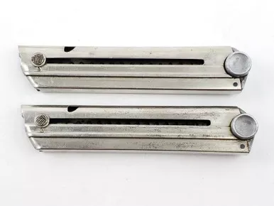 SOLD - Matching Numbered Droop E/63 Luger Magazines