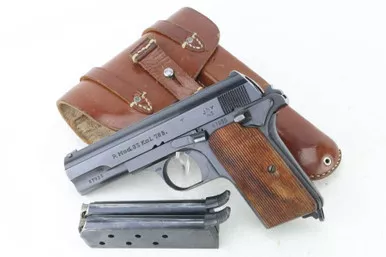 SOLD - Mint 1943 Femaru M37 Rig - Two Matching Magazines