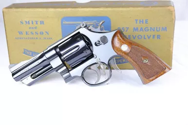 SOLD - Mint 1955 Smith & Wesson Pre-27 - Boxed