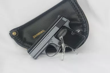 SOLD - Mint Baby Browning Pistol with Case