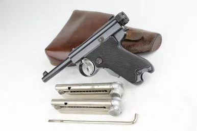 SOLD - Mint Baby Nambu Rig - Two Matching Magazines
