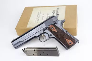 SOLD - Mint Boxed Colt 1911 Government Model - Argentine Contract