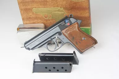 SOLD - Mint Police Walther PPK - Original Matching Box