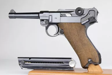 SOLD - Minty 1939 Mauser Luger - Matching Magazine