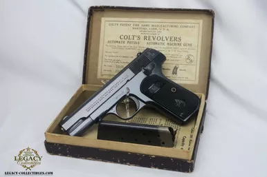 SOLD - Minty Colt Model 1903 Pocket Hammerless - In Box