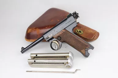 SOLD - Minty, Early Type 14 Nambu Rig - Matching Magazine