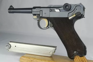 SOLD - Minty G Date Mauser Luger - Matching Magazine