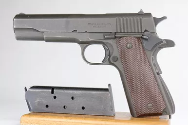 SOLD - Minty Ithaca 1911A1 - 1945 Mfg