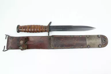 SOLD - Minty US M3 Camillus Knife & Scabbard