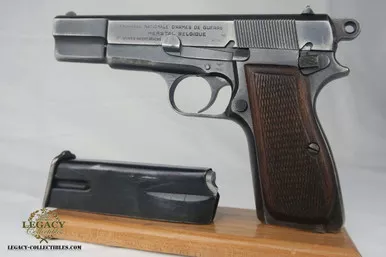 SOLD - Nazi Browning High Power (66427a - 04767)