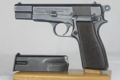 SOLD - Nazi Browning High Power (74870a - 06909)