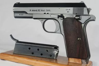 SOLD - Nazi Femaru Model 37 - Matching Magazine (41318 - 06258)