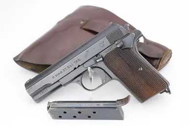 SOLD - Nazi Femaru Model 37 - Matching Magazine (66021 - 10715)