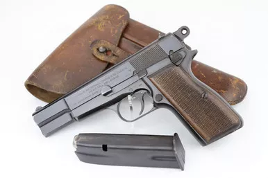 SOLD - Nazi FN Browning Hi Power & Holster