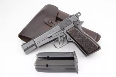 SOLD - Nazi FN Browning Hi Power Rig