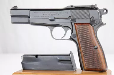SOLD - Nazi FN Browning Hi Power - Tangent Sight (98279 - 10447)