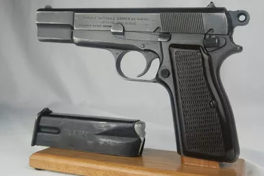 SOLD - Nazi Issued Browning High Power
