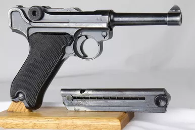 SOLD - Nazi Mauser Luger - Black Widow (8228 - 07292)