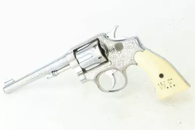SOLD - Nice, Engraved Smith & Wesson M&P .38