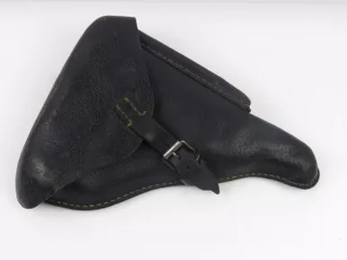 SOLD - Pigskin Leather Luger Holster - 1942 (103117-7)