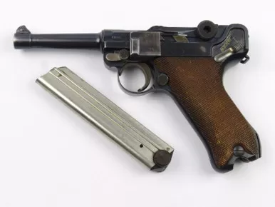 SOLD - Police Reworked 1918 DWM Luger