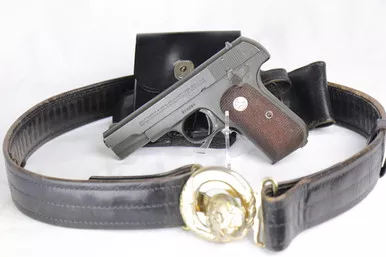 SOLD - Rare, Documented General Officer Colt M1903 Rig