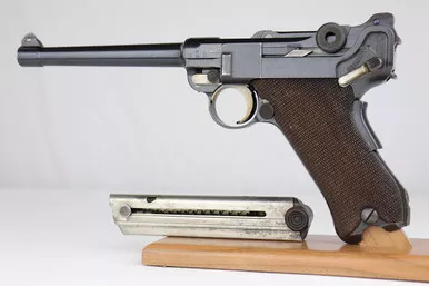 SOLD - Rare DWM 1906 Navy Luger - Matching Magazine